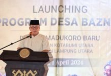 Gubernur Arinal Luncurkan Desa Baznas Sektor Peternakan di Lampung Utara