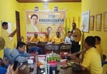 Irwan ST Jadi Politisi Pertama Ambil Formulir Calon Bupati PALI di Partai Golkar