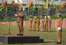 Pemprov Lampung Gelar Apel Mingguan dan Peringatan Hari Otonomi Daerah ke-28