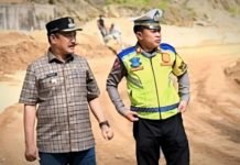 Pj. Bupati Kerinci Pantau Langsung Lokasi Longsor