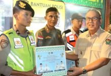 Pj. Bupati Ahmad Rizali Tinjau Pos Mudik Lebaran dan Monitoring Pengamanan Malam Takbiran