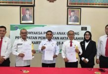 Pemkab-Kejari OKI Kolaborasi Penuhi Hak Sipil Anak Terlantar