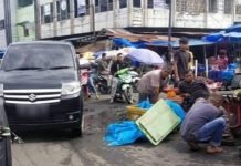 Dulu Bersinar, Kini Wajah Jalan Thamrin Sidimpuan Kembali Muram