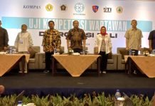 Lembaga UKW UPN Veteran Yogyakarta Menguji Kompetensi Wartawan di Denpasar Bali