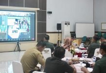 Mantapkan Rencana TMMD di 2 Kabupaten, Kasrem 043/Gatam Hadiri Rakornis TMMD ke-120 Tahun 2024