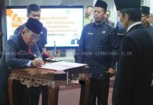 Lantik 25 Pejabat Tinggi Pratama dan Pengawas, Wabup PALI Ajak Untuk Bertanggung Jawab serta Akuntabel