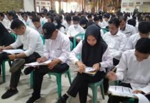 KPU OI Gelar Tes Untuk Calon Anggota PPS di Zona 5