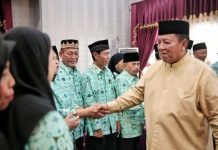 Gubernur Arinal Kukuhkan Djonis Idris Sebagai Ketua PPI Lampung Utara Masa Bakti 2023-2028
