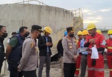 Kapolres OKI Selidiki Langsung Lokasi Meninggalnya Karyawan PT OKI Pulp