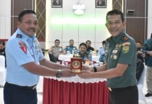 Danrem 043/Gatam Sambut Rombongan SSDN PPRA LXVI Tahun 2024 Lemhanas RI