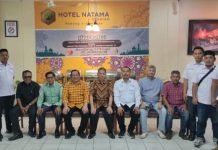 Syahrul Pasaribu Hadiri Halal Bihalal SMSI Sidimpuan