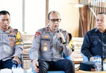 Pj. Bupati Muba Dampingi Kapolda Sumsel Pantau Langsung Lokasi Illegal Drilling