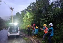 Gerak Cepat PLN Atasi Kelistrikan Dampak Longsor di Suoh Lampung Barat, Tak Sampai 24 Jam Listrik Kembali Normal