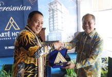Gubernur Arinal Resmikan Arte Hotel Bandar Lampung, Diharapkan Jadi Bagian Pengembangan Pariwisata Lampung