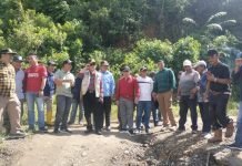 Walikota Sungai Penuh Tinjau Jalan Longsor di Kecamatan Kumun Debai