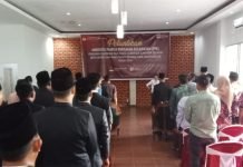 Ketua KPU PALI Lantik 25 Anggota PPK