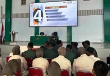 Kodam II/Sriwijaya Berikan Penyuluhan Hukum ke Prajurit Hingga Anggota Persit Jajaran Korem 043/Garuda Hitam