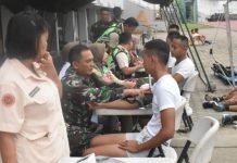 Danrem 043/Gatam Pantau Pelaksanaan Tes Kesegaran Jasmani Calon Taruna Akademi TNI