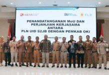 Pemkab dan PLN Targetkan Seluruh Desa di OKI Terang Benderang
