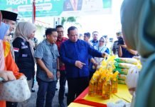 Gencarkan Upaya Pengendalian Inflasi Daerah, Pemkab Muba Gelar Operasi Pasar