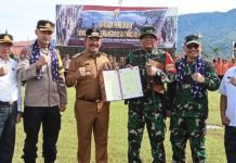 Pj. Bupati Asraf Pimpin Upacara Pembukaan TMMD ke-120 Kodim 0417/Kerinci