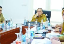 Pj. Bupati Muba Ikuti Langsung Rakor Pengendalian Inflasi 2024