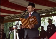 Pimpin Upacara Hari Lahir Pancasila, M. Firsada Sampaikan Pidato Kepala BPIP RI