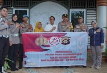 Sambangi Kediaman Purnawirawan Polri, Kapolres OKI Minta Bimbingan dan Petuah dari Senior