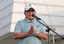 Hari Pertama Berdinas, Pj. Gubernur Samsudin Senam Bersama Pegawai Pemprov Lampung