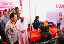 Wakapolda Sumsel Bersama Kasdam II/Sriwijaya Pimpin Bakti Kesehatan Alumni Akabri 1994
