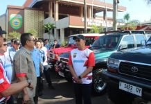 Keseruan Kontes Mobil Klasik dan Bazar UMKM yang Digelar Polda Sumsel