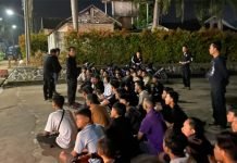 Bubarkan Balap Liar di Jalintim, Timsus Macan Komering Polres OKI Sita Sepuluh Motor Modifikasi