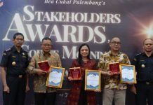 PT OKI Pulp & Paper Mills Raih Penghargaan Perusahaan Penyumbang Devisa Terbesar di Sumsel Tahun 2023