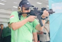 Kapolda Sumsel Buka Lomba Kejuaraan Menembak Hari Bhayangkara ke-78