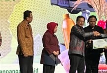 Pemprov Lampung Raih Penghargaan Rapid Response Pasar Pangan Aman Segar