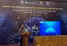 TPID Provinsi Lampung Laksanakan Arahan Presiden dalam Rakornas Pengendalian Inflasi 2024
