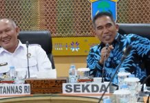 Wantannas RI Dampingi Pemkab OKI Susun Strategi Mitigasi Karhutla