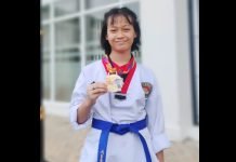 Siswi SDN 3 Way Urang Kembali Raih Emas Kejuaraan Taekwondo Saburai Cup XV Tahun 2024
