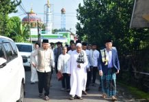Idul Adha, Pj. Bupati OKI Sholat Ied dan Berkurban di Masjid Sukadana