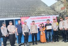 Jelang HUT Bhayangkara ke-78, Kapolres OKI Berikan Hadiah Tak Terlupakan Bagi Ridwan