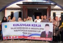 Anggota DPRD OKI Ahmad Choiri Serap Aspirasi Warga