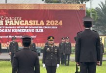 Peringati Hari Lahir Pancasila, Polres OKI Ajak Bersama Berkolaborasi Jaga Kerukunan