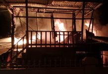 2 Rumah Warga Kayuagung Hangus Dilalap Si Jago Merah