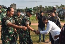 Danrem 043/Gatam Tinjau Langsung Program Opla di Kabupaten Tulang Bawang