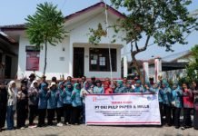 PT OKI Pulp & Paper Mills Laksanakan Inisiatif Berkelanjutan dalam Program CSR di Kecamatan Air Sugihan