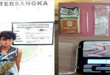 Polisi Amankan Seorang Pengedar Sabu Asal Pedamaran Timur