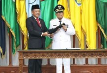 Mendagri Lantik Staf Ahli Kemenpora Samsudin Sebagai Pj. Gubernur Lampung di Jakarta