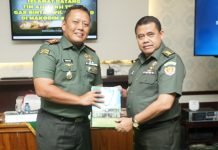 Pusterad Gelar Asistensi Teknis Penyelenggaraan Bintahwil di Kodim 0402/OKI