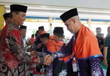 253 CJH OKI Gelombang Kedua Diberangkatkan Menuju Tanah Suci Mekkah