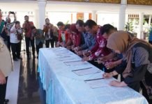 Pj. Bupati Muara Enim Luncurkan Gerakan Serentak Intervensi Cegah Stunting Tahun 2024